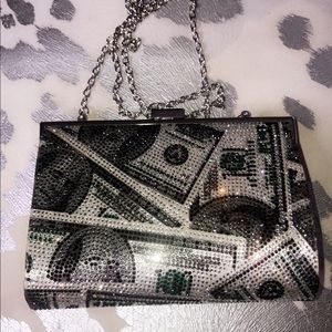 Money Crossbody Clutch